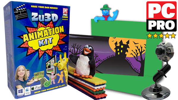 Zu3D Complete Stop Motion Animation Software Kit For Kids Includes Camera  Handbook And Two Software Licenses Works On Windows Apple Mac OS X And iPad